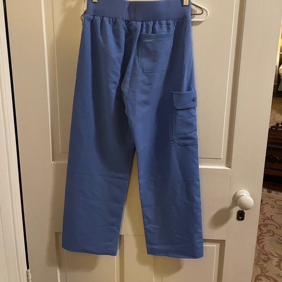 jaanuu womens relaxed 4 pocket scrub pants - Picture 4 of 6